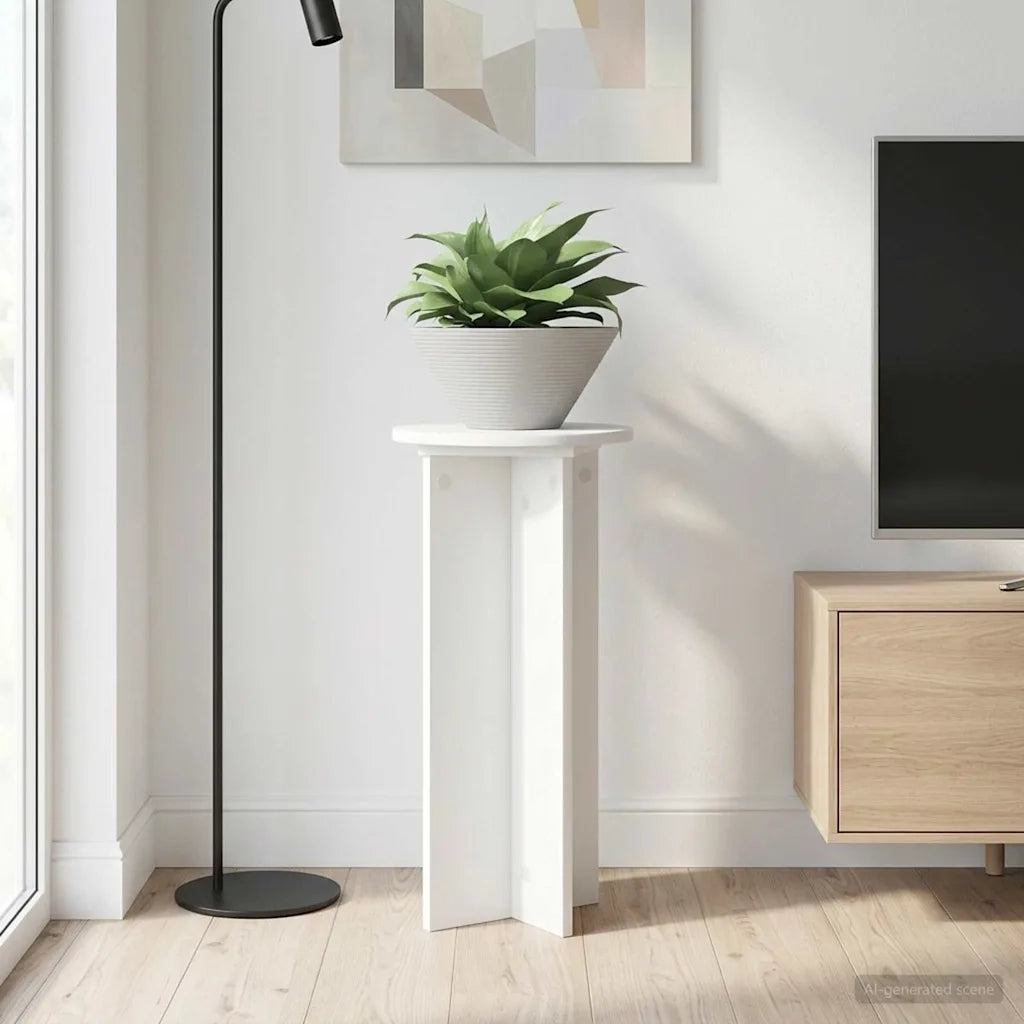 Supporto per piante | Sostegno per piante 2 pz Bianco ?29,5 x 60 cm