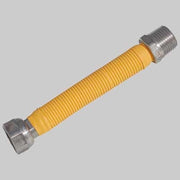 FLESSIBILE INOX RIVESTITO PER GAS MF  1/2 300  600 mm     MADE IN ITALY