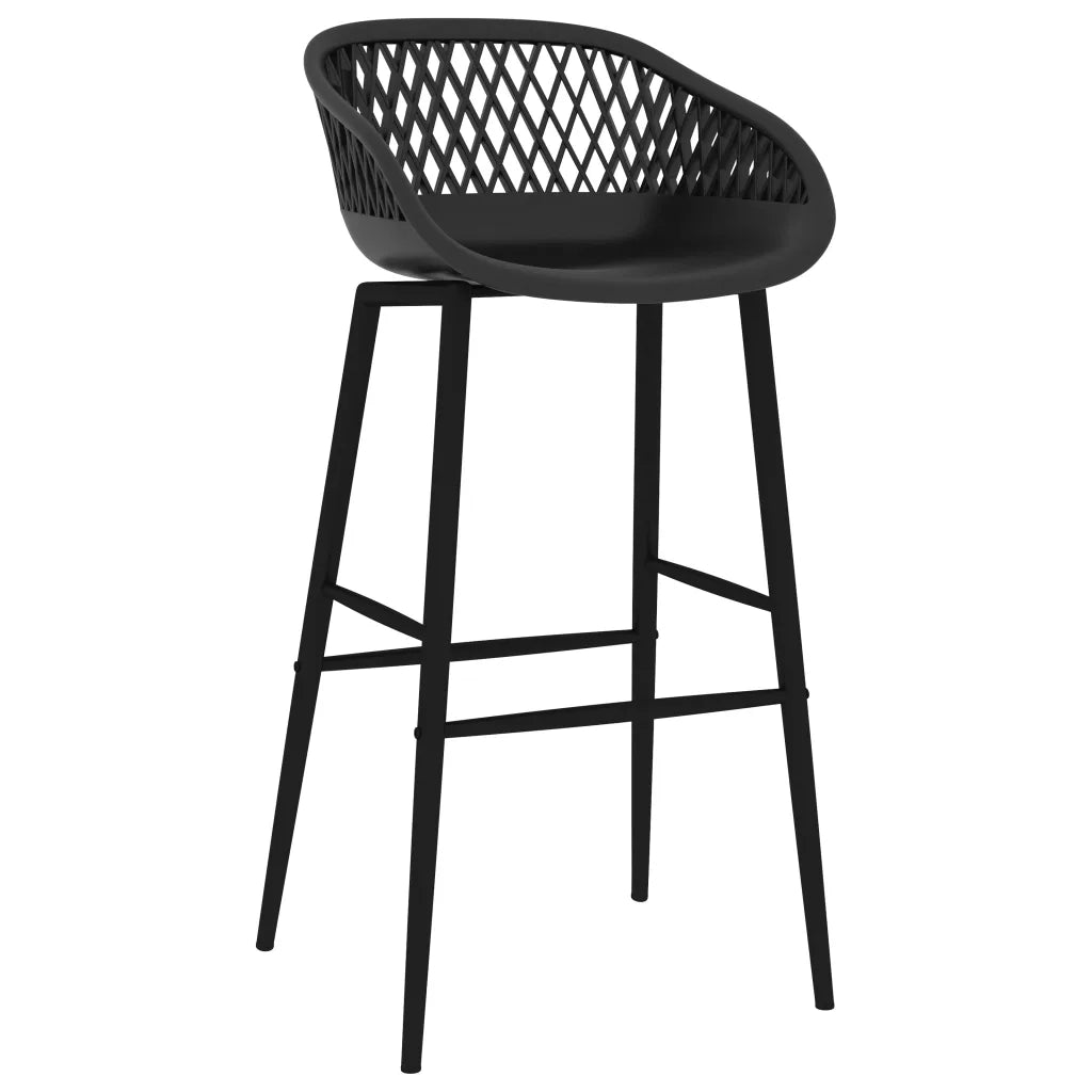 Set da Bar 5 pz Bianco e Nero 3057431
