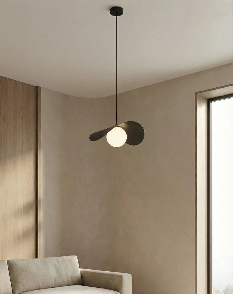 Lampada sospesa RITUAL nera bianca 1xG9 Emibig