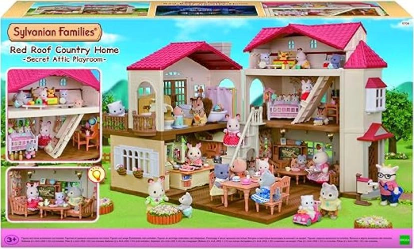 Sylvanian Families Casa Con Soffitta Segreta,Epoch,Eta 3