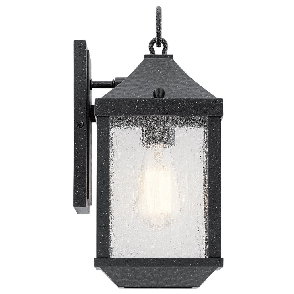 Applique esterno Springfield nero anticato E27 IP44 Kichler