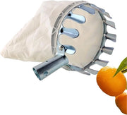 Raccolta Frutta con Tasca - Adatto per Diverse Maniglie - Metallo