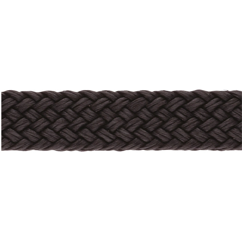 TRECCIA PIATTA NERA Ø MM.14 MT100