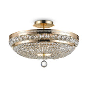 Lampadario Ottilia cristallo ottone 6xE14 Maytoni