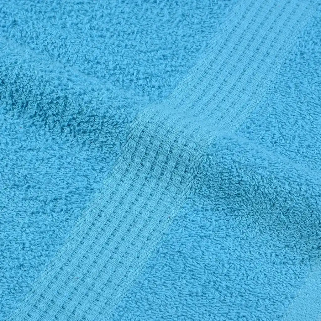 Asciugamani da doccia FROGN 10 pz | Teli per bagno Turchese 70x140 cm 360 g/m2