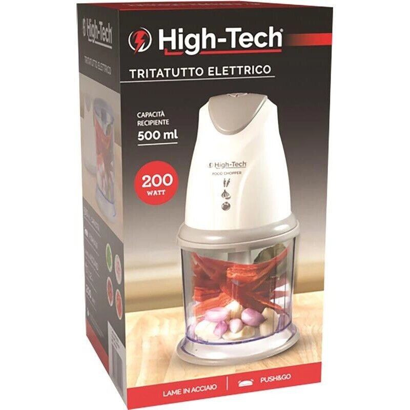 HIGH-TECH TRITATUTTO ELETTRICO DA 200 W CON CAPIENZA 500 ML