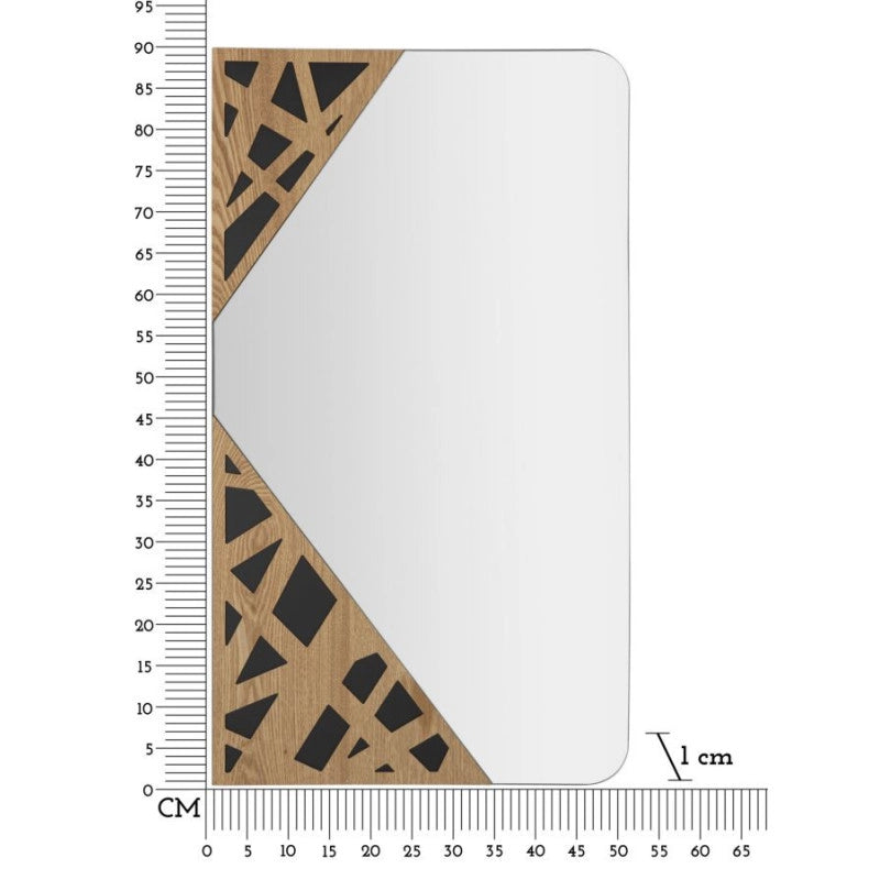 Specchio Da Muro Angle cm 50x1x90
