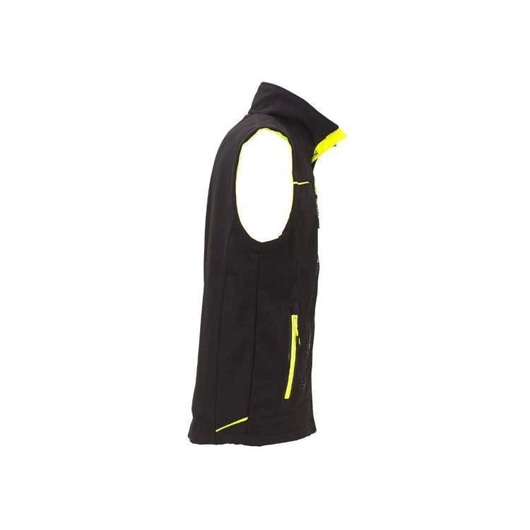 Gilet Soft Shell Universe Upower Black Carbon Xxl