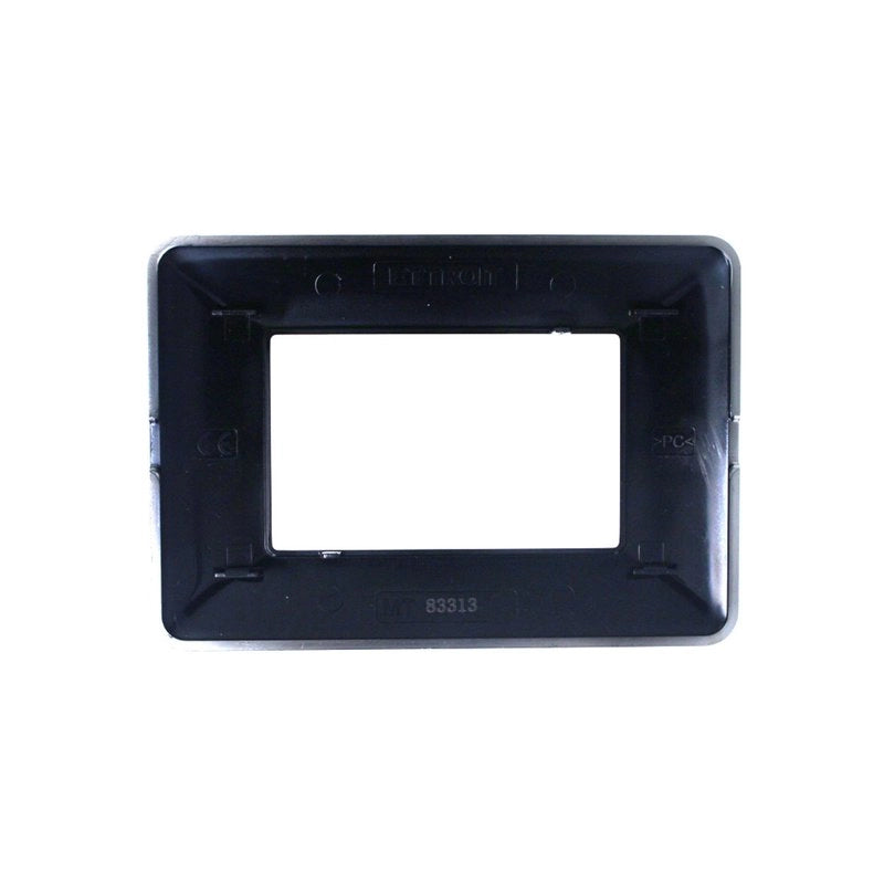 Placca Plastica Serie Solar 3P Colore Oro Compatibile Con Bticino Matix
