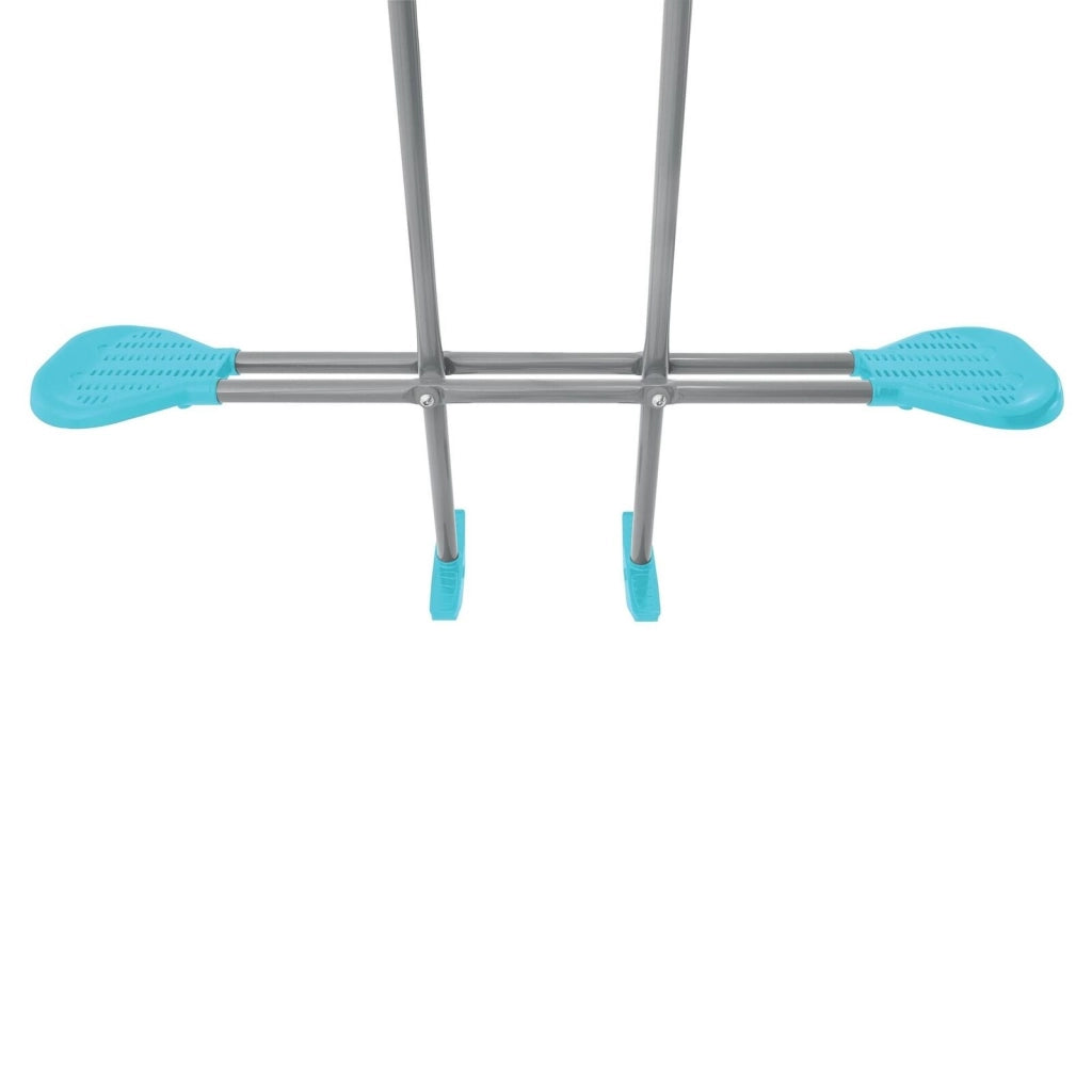 Intex 44121 Set Altalene 3 Funzioni Acciaio Galvanizzato 2 Seggiolini e Dondolo per Bambini 3-10 Anni colore Verde Blu