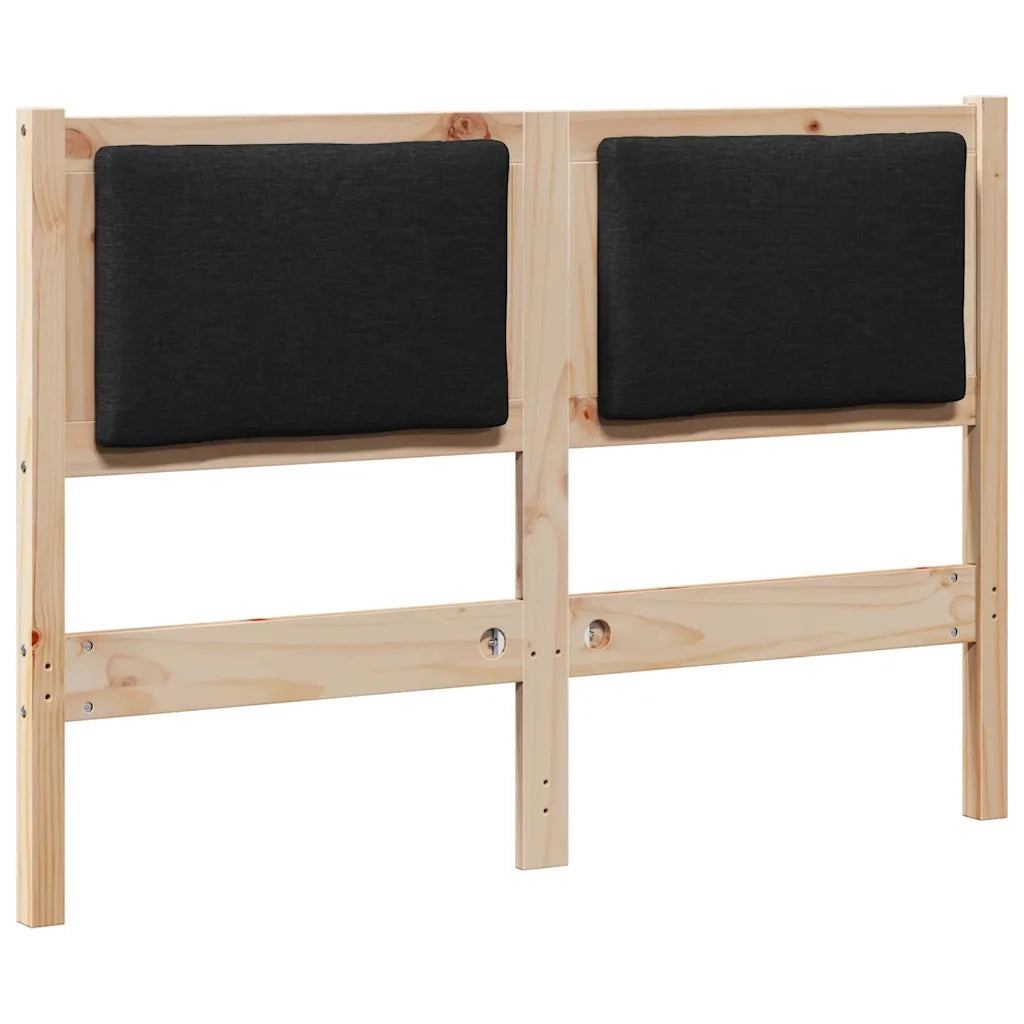 Testiera Altro Marrone 135 cm Legno di pino massello 878961