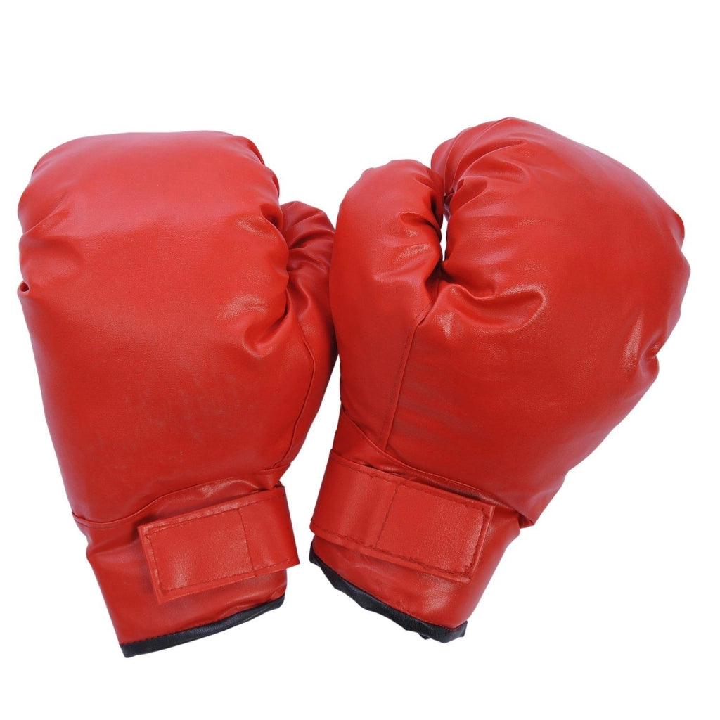 Sacco da Boxe Punching Ball con Guantoni e Pompa