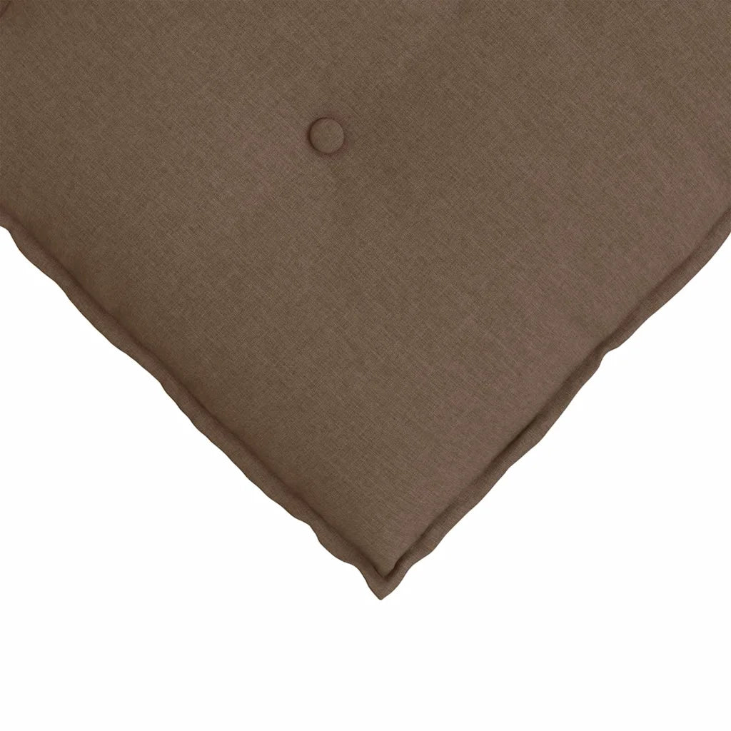 Cuscino per Schiena | Cuscino dorsale Marrone 120 x 19 x 50 cm Tessuto