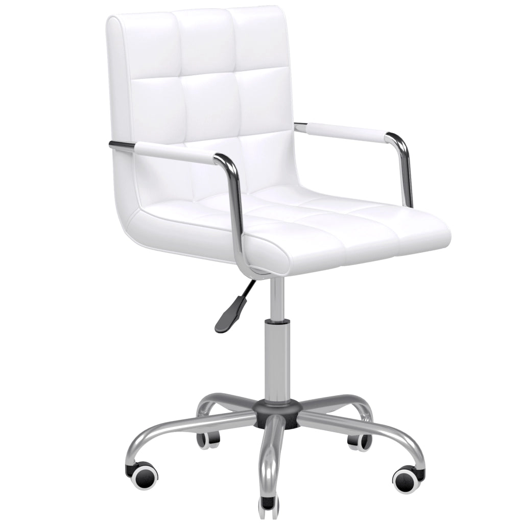 Sedia da ufficio retr¨° ¨C Minimal ¨C bianco 52,5x54x99 cm