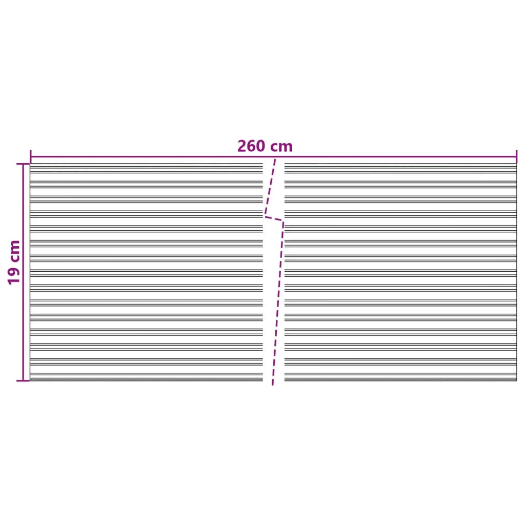 Nastro Privacy per Recinzione Grigio Chiaro CFW8905339