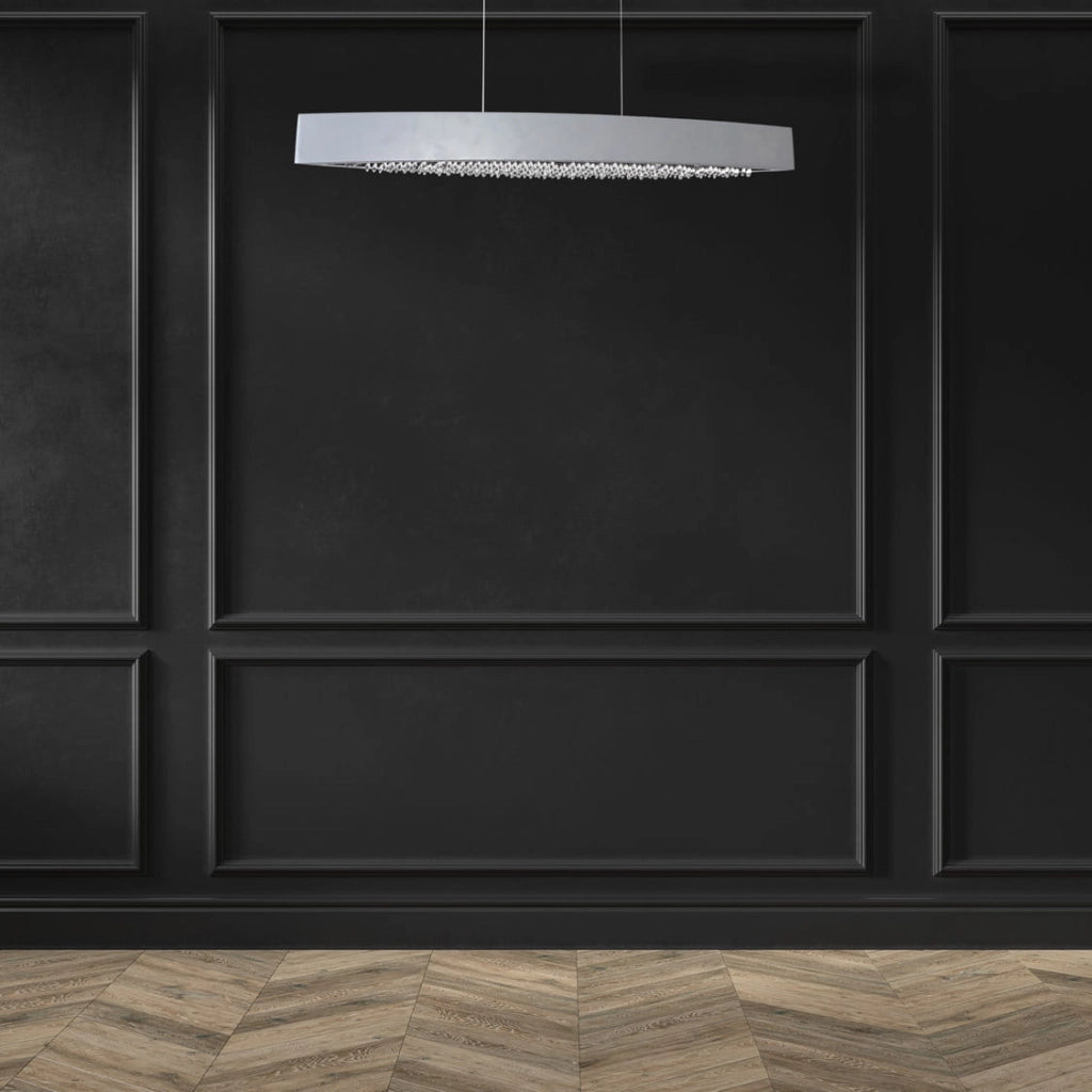 Lampada sospensione Milagro Bocca ML016 cristallo LED 4000K