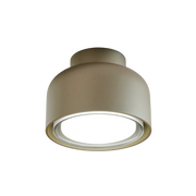 Plafoniera BOTTONE moderna in alluminio Sabbia 1xGX53