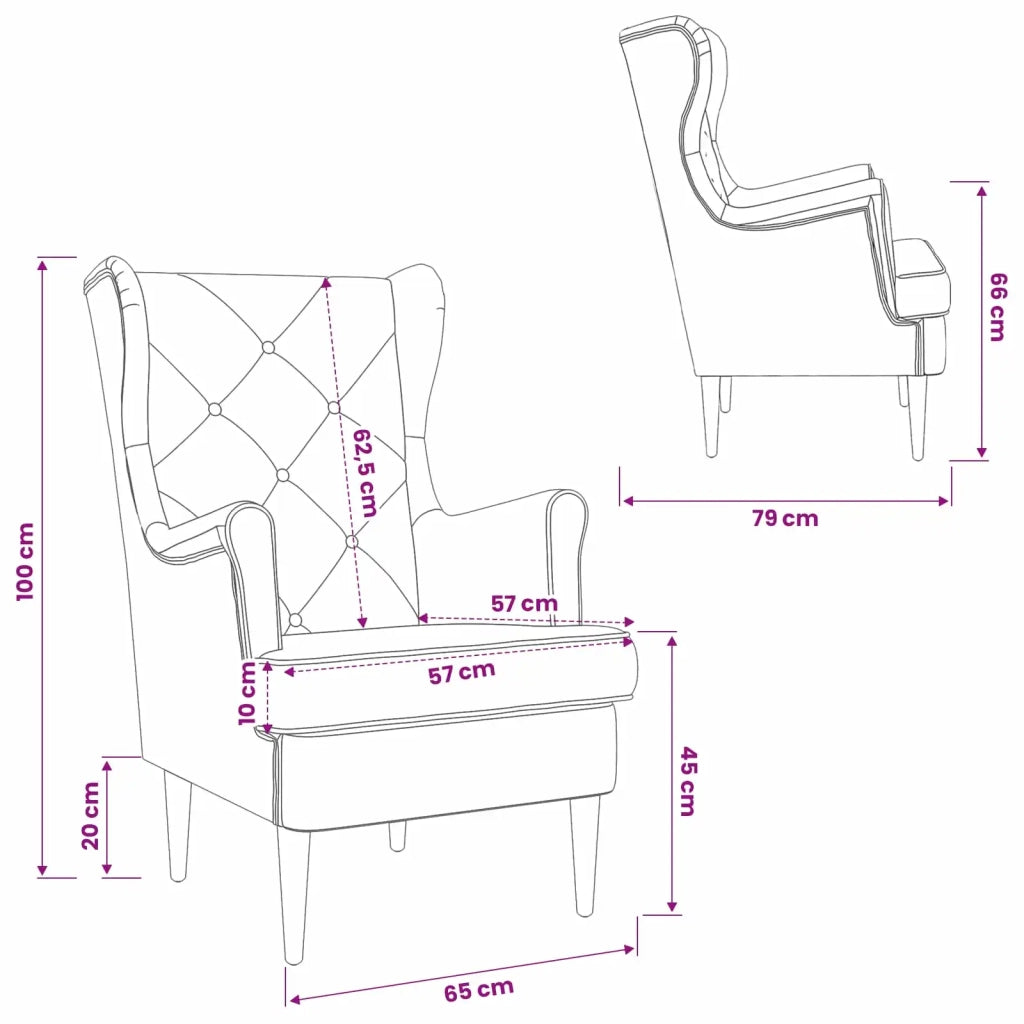 Poltrona Turchese Velluto 42029917