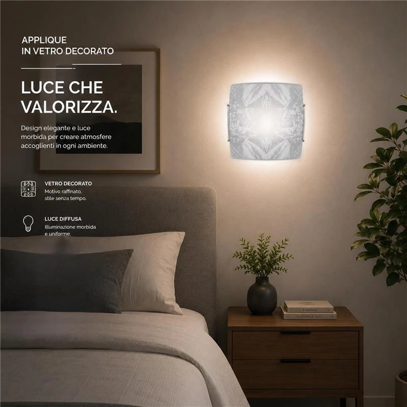 ROBERTA LAMPADA PLAFONIERA DA SOFFITTO E27 1 LUCE 30CM
