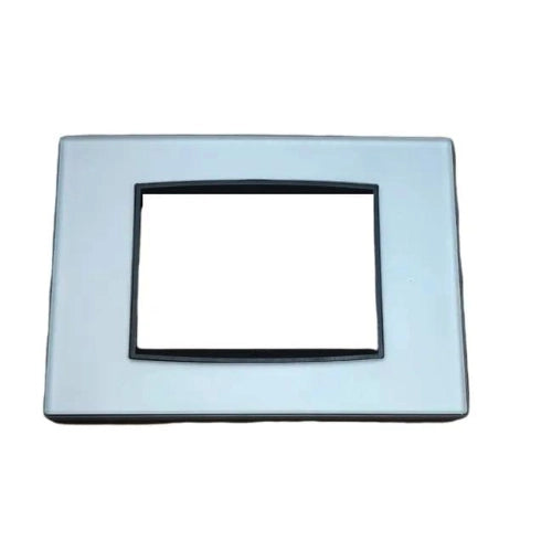 VIMAR EIKON - PLACCA CLASSIC 3M ARGENTO MIRROR
