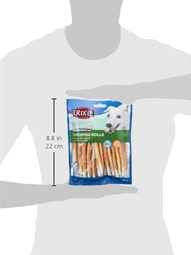 Denta Fun Trixie - Bastoncini da Masticare per Cani 3x30 pezzi, con Pollo (Confezione da 3, 90 pezzi)