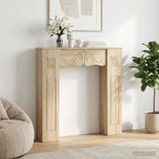 Cornice per camino Rovere Sonoma 102 x 20 x 102 cm 8006635