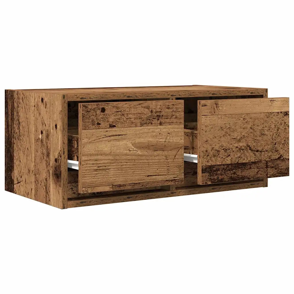 Mobile Porta TV-Mobile per TV-Credenza TV Legno Antico 60x31x25,5 cm Legno Multistrato