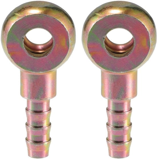 Adattatore universale per tubi banjò 8 mm con set di 2 connettori