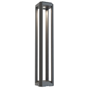 Lampada Da Terra Moderna Da Esterno Alluminio Grigio Luce Led 13W Ip65
