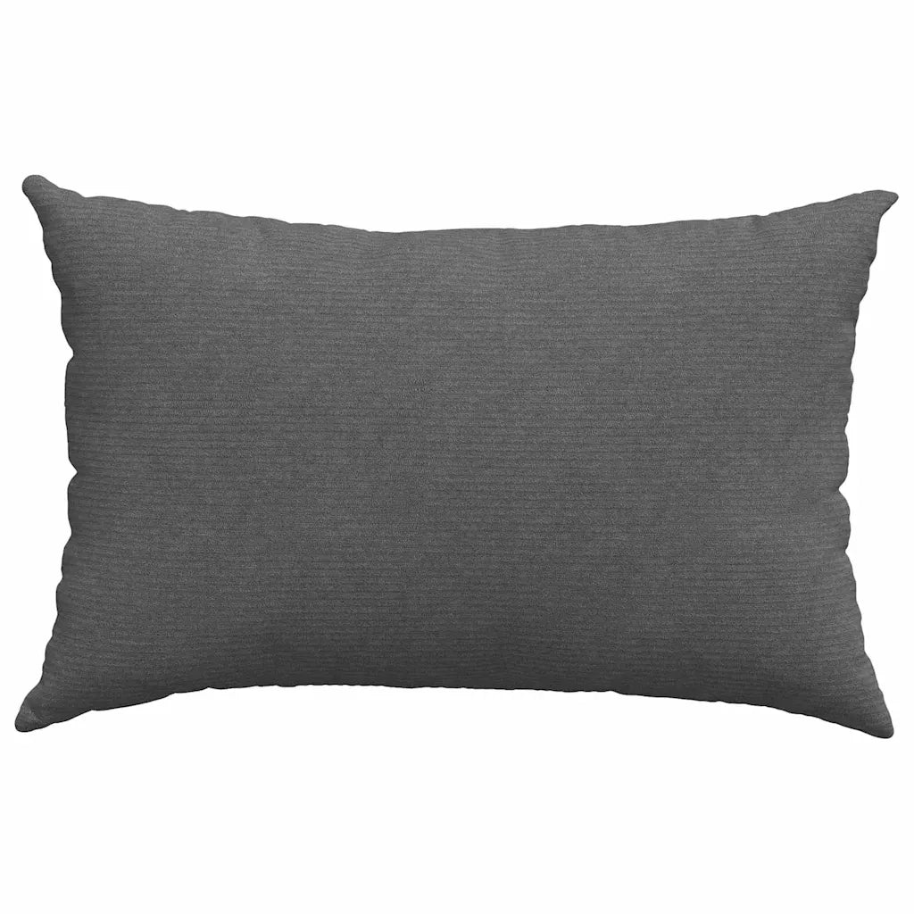 Cuscini da Divano 2 pz | Cuscini per sedie Grigio scuro 60 x 40 cm