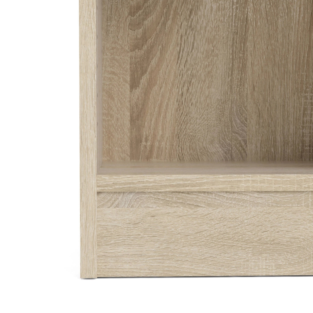 Libreria a cinque Albregio, colore rovere, cm 40 x 203 x 27
