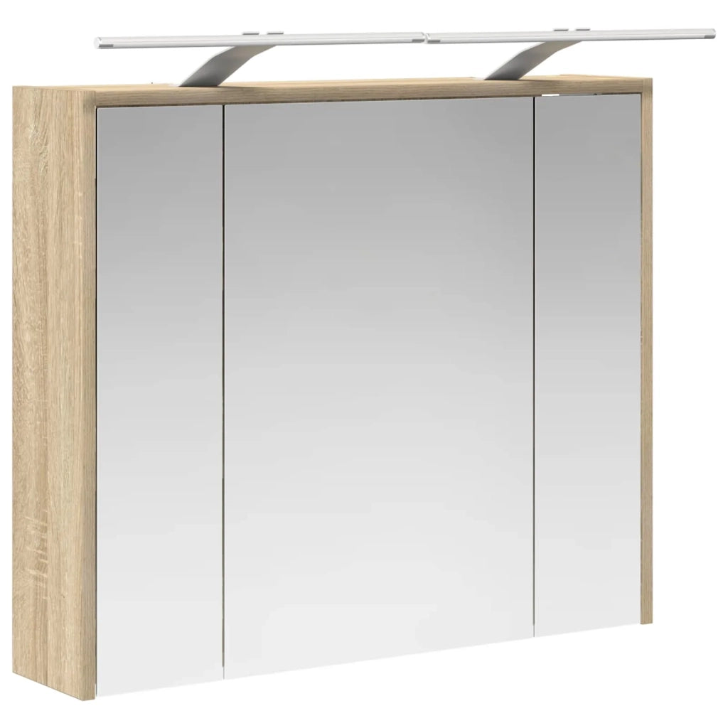 Mobiletto per specchio da bagno Rovere Sonoma 889177