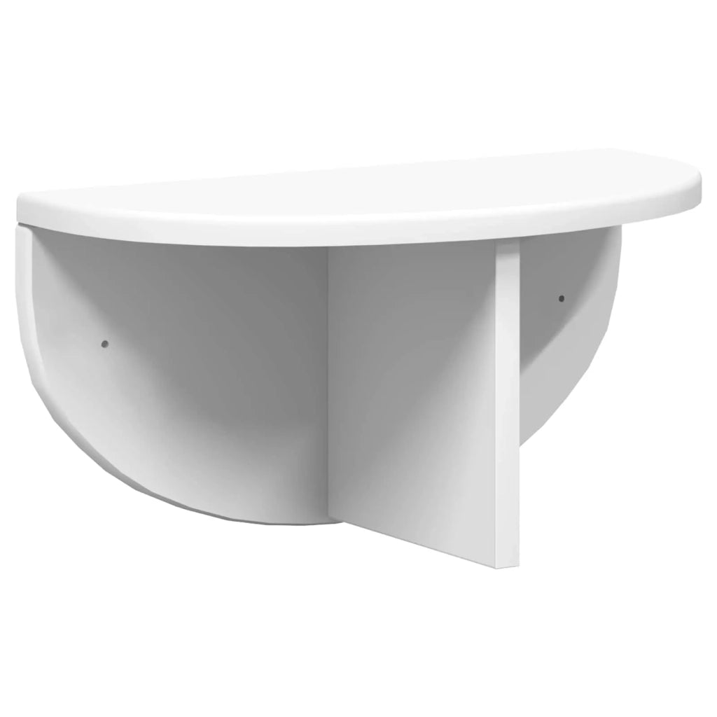 Scaffale da parete 2 pcs Bianco 38 x 19 x 19 cm 891409