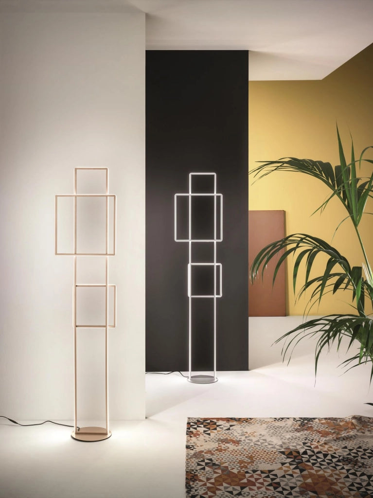 PIANTANA DOWEL ORO 3000K 77W 3460LM H.166CM DIMMERABILE