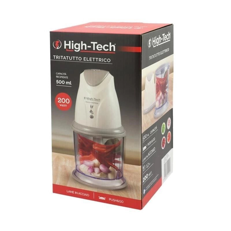 HIGH-TECH TRITATUTTO ELETTRICO DA 200 W CON CAPIENZA 500 ML
