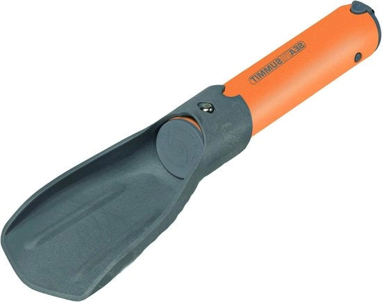 Spazzola per terra a mano con manico pieghevole grigio - Modello M