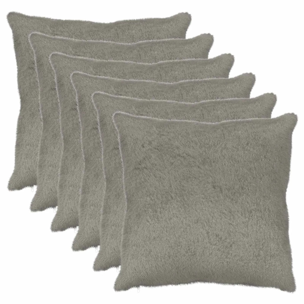 Federa 6 pz HEERLEN Grigio Chiaro 60 x 60 cm 912828