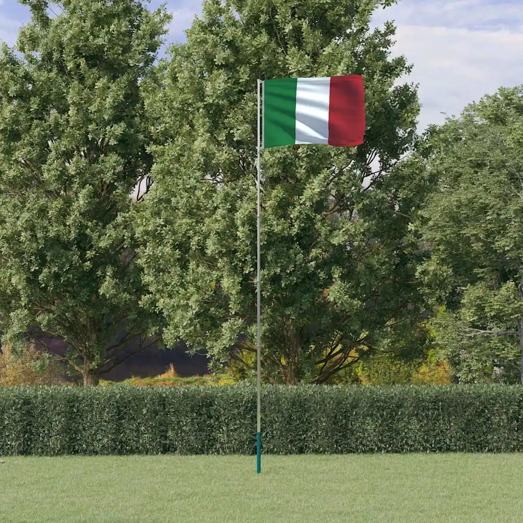 Asta e Bandiera Italia 5,5 m Alluminio 3147127