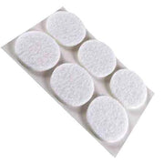 FELTRINI TONDI Ø 16 mm - Bianco - Blister 15 pezzi