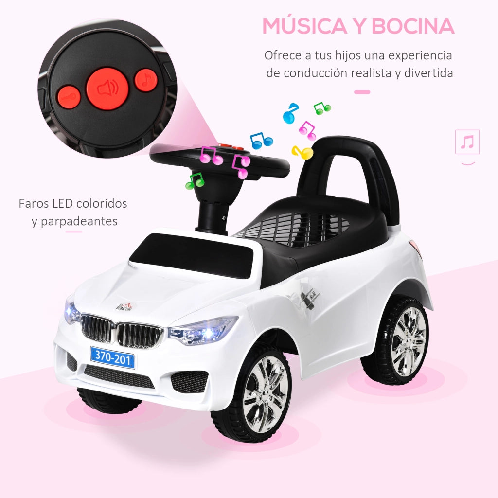 Coche Correpasillos per Bambini 18-36 Mesi ¨C Minimal ¨C Bianco