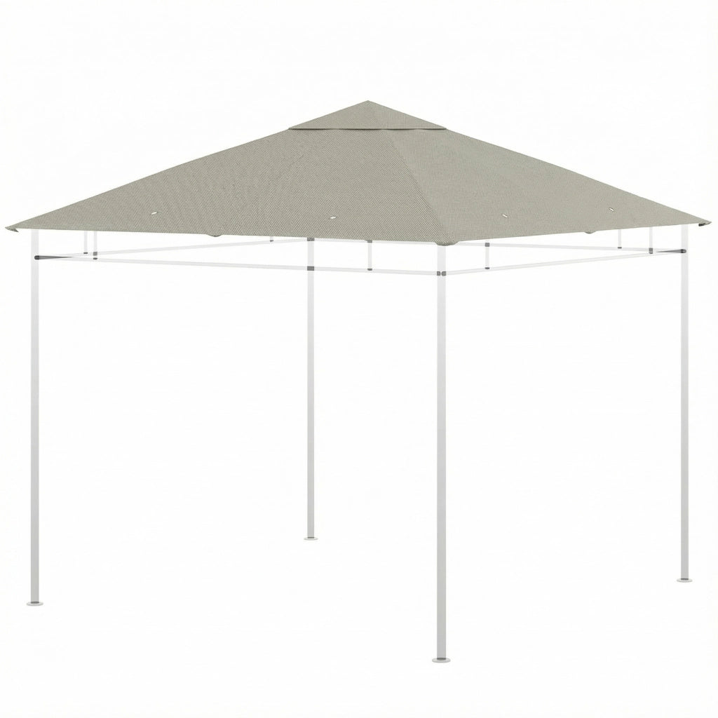 Tenda da giardino ¨C Minimal ¨C Polyester grigio 3x3 m