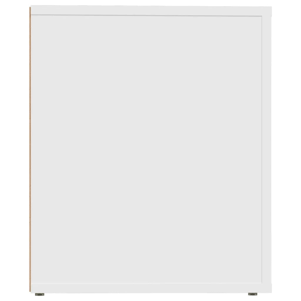 Set di 2 Comodini | Armadio da Notte | Mobiletto da notte Bianca 50x39x47 cm
