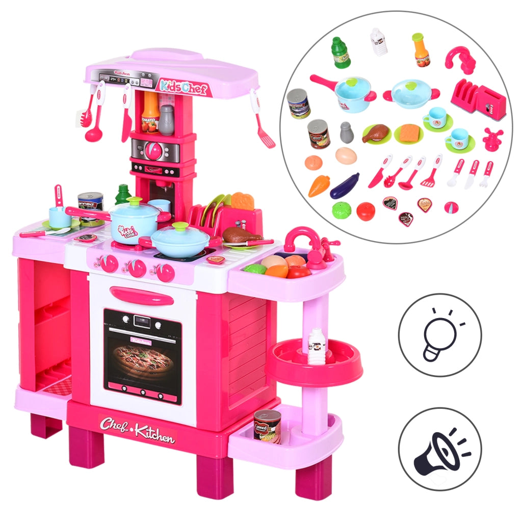 Cucina Giocattolo Bambini ¨C Minimal ¨C Rosa 78x29x87 cm