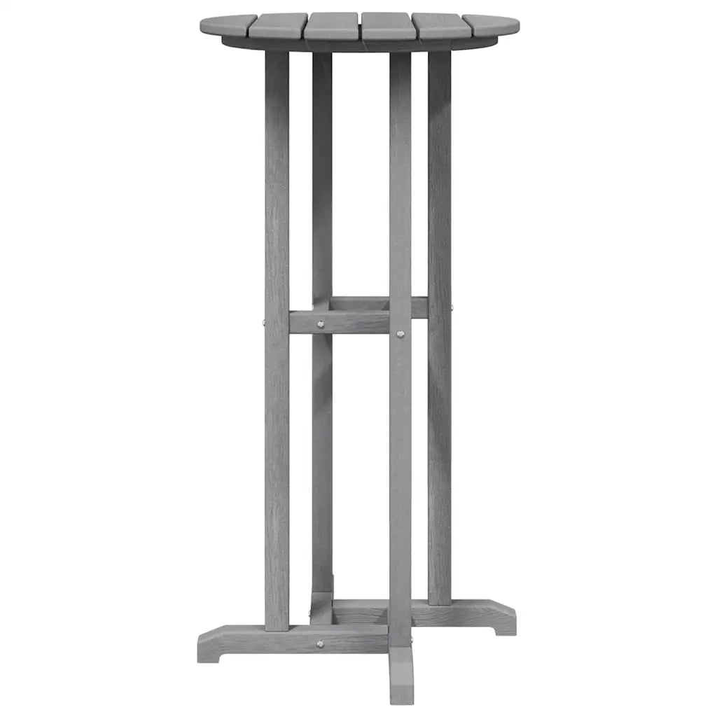 Tavolo da bar Grigio chiaro 55 x 55 x 107 cm Polietilene 42006609