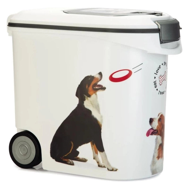 Contenitore Curver per cibo animali con ruote 35l cm 49x28x42 h