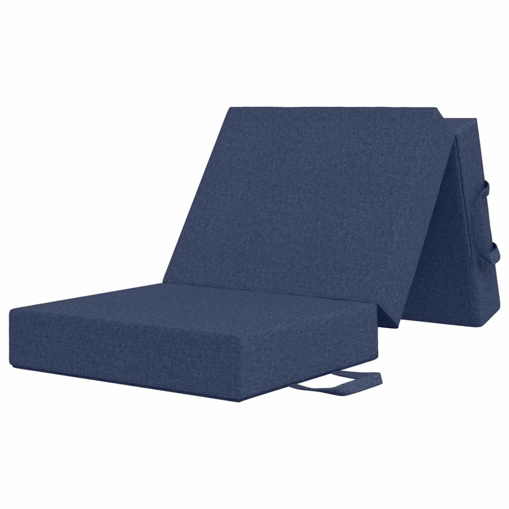 Divano Letto Pieghevole 75 x 67 x 45 cm Blu 900165