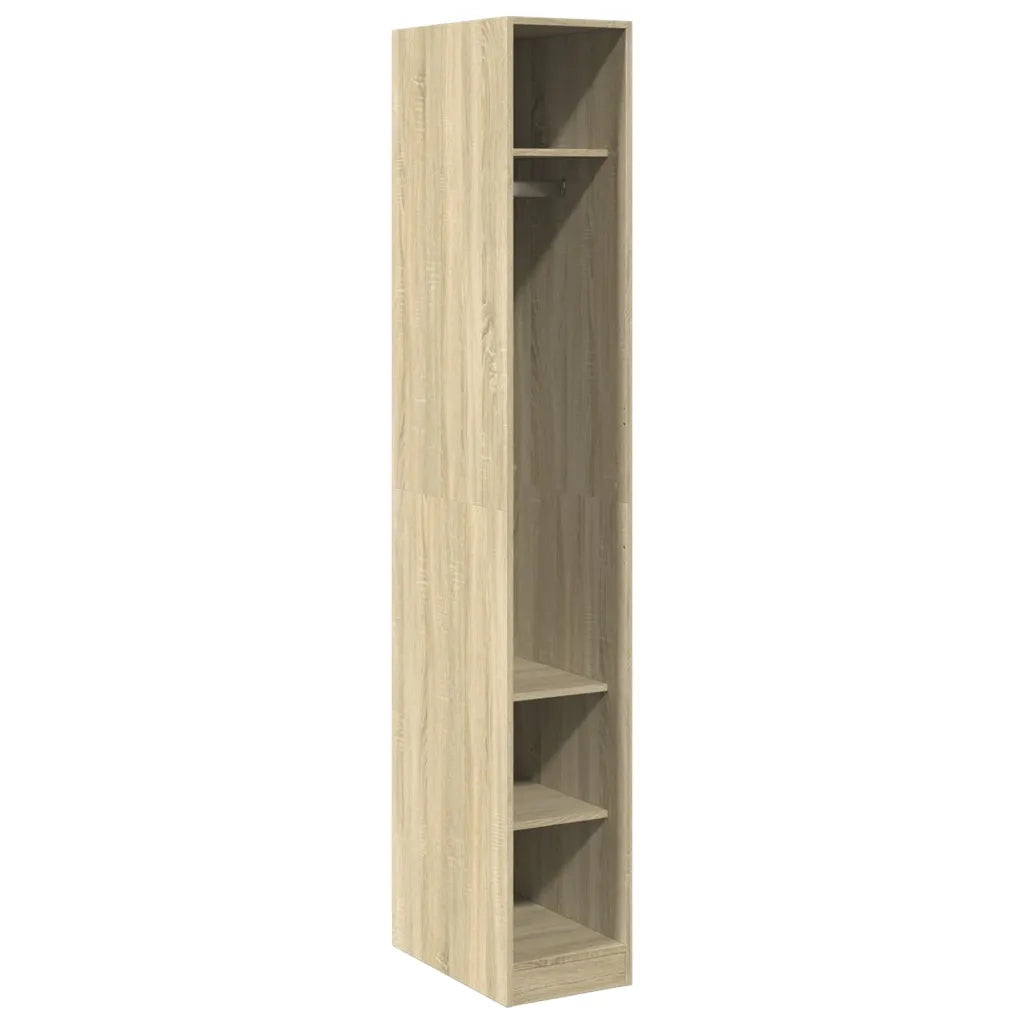 Armadio Rovere Sonoma 30x50x200 cm in Legno Multistrato CFW7589704
