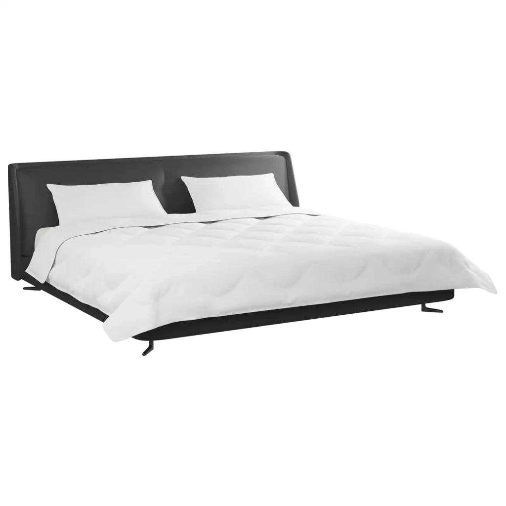 Piumone | Duvet Invernale con cuscino 3 pz Bianco Microfibra