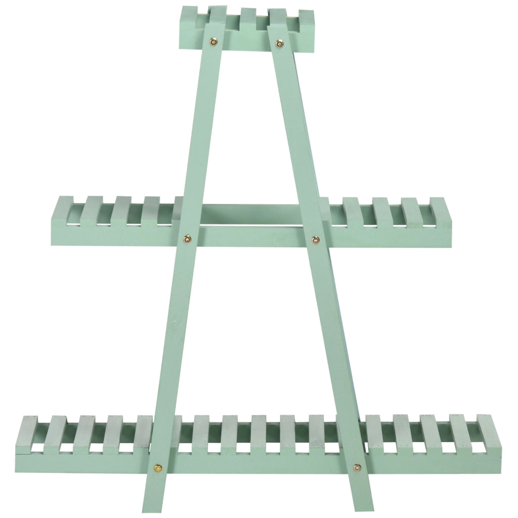 Scaffale per piante 3 livelli ¨C Minimal ¨C 76x26x76 cm verde